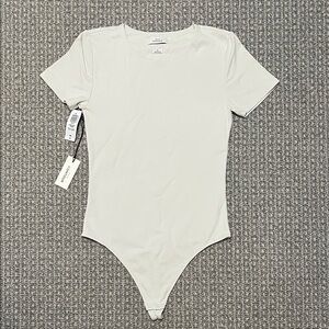Babaton Cream Contour Bodysuit